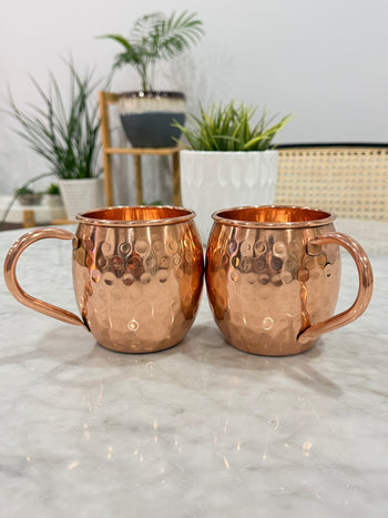 Copper Mugs (Set of 2)