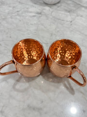 Copper Mugs (Set of 2)